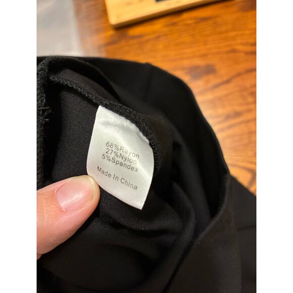 Tuckernuck NEW Black Ponte Everrett Stirrup Balletcore Stretch Leggings Size S - Picture 5 of 6